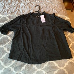 NWT Wild Fable eyelet top